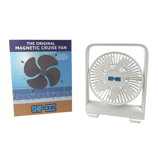 The Original Cruise Fan, Magnetic Cruise Ship Approved Travel Fan - Ship-eez