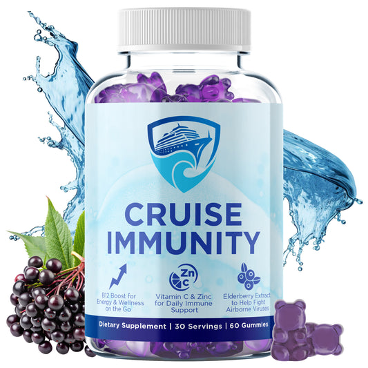 Cruise Immunity Gummy's for Cruisers - Ship-eez