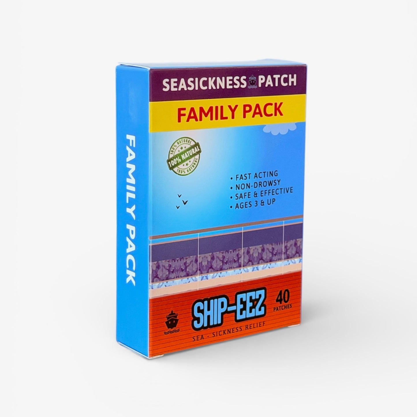 #1 All Natural Motion Sickness Patch - Ship-eez