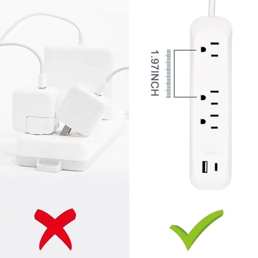 Cruise Ship Approved Power Strip - Ship-eez